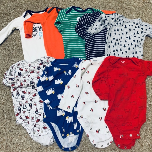 19 pieces carters baby clothes bundle
